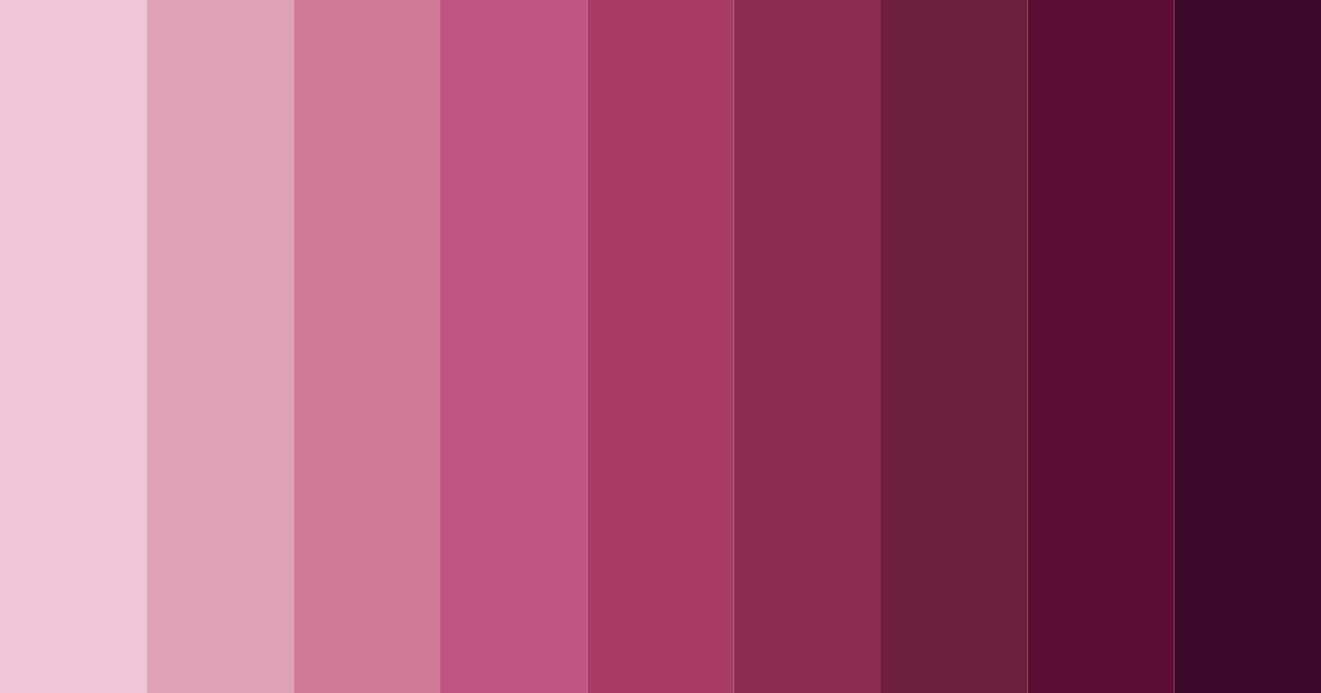 Download light burgundy color palette PNG image (landscape)