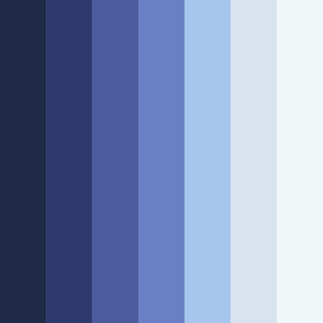 Download midnight serenade color palette PNG image (square)
