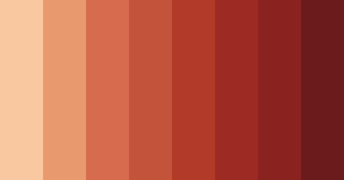 Download sunset clay color palette PNG image (landscape)