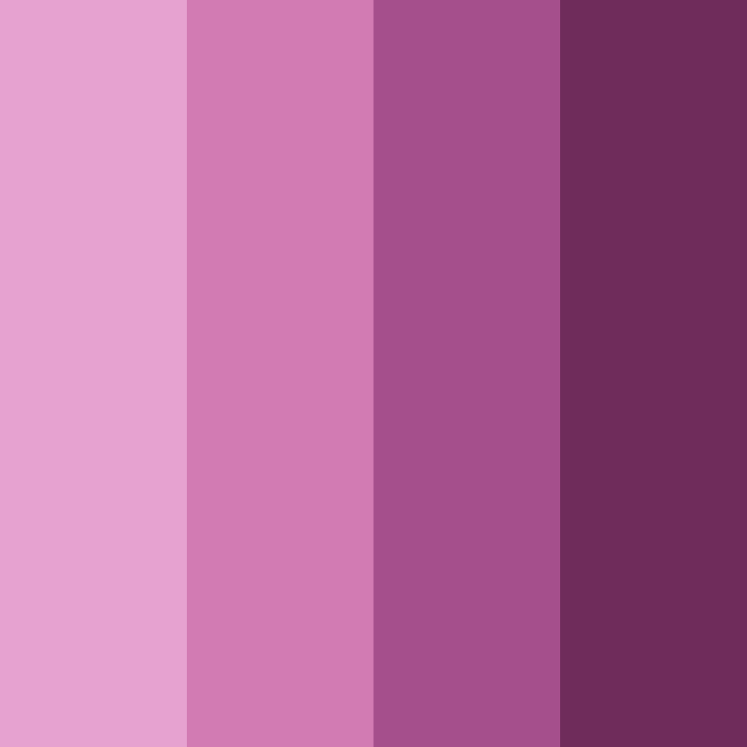 Download shades of orchid color palette PNG image (square)