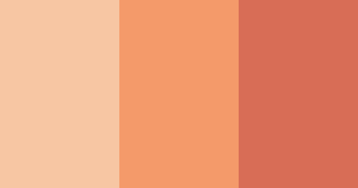Download peach sunset color palette PNG image (landscape)
