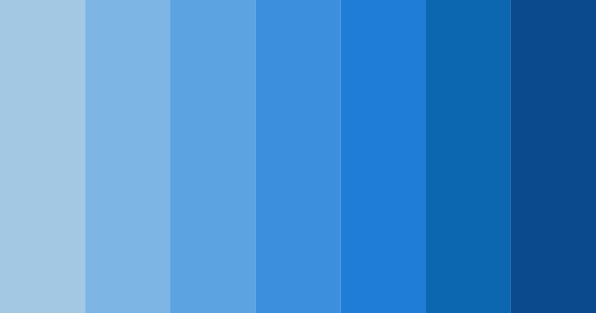 Download future blue color palette PNG image (landscape)