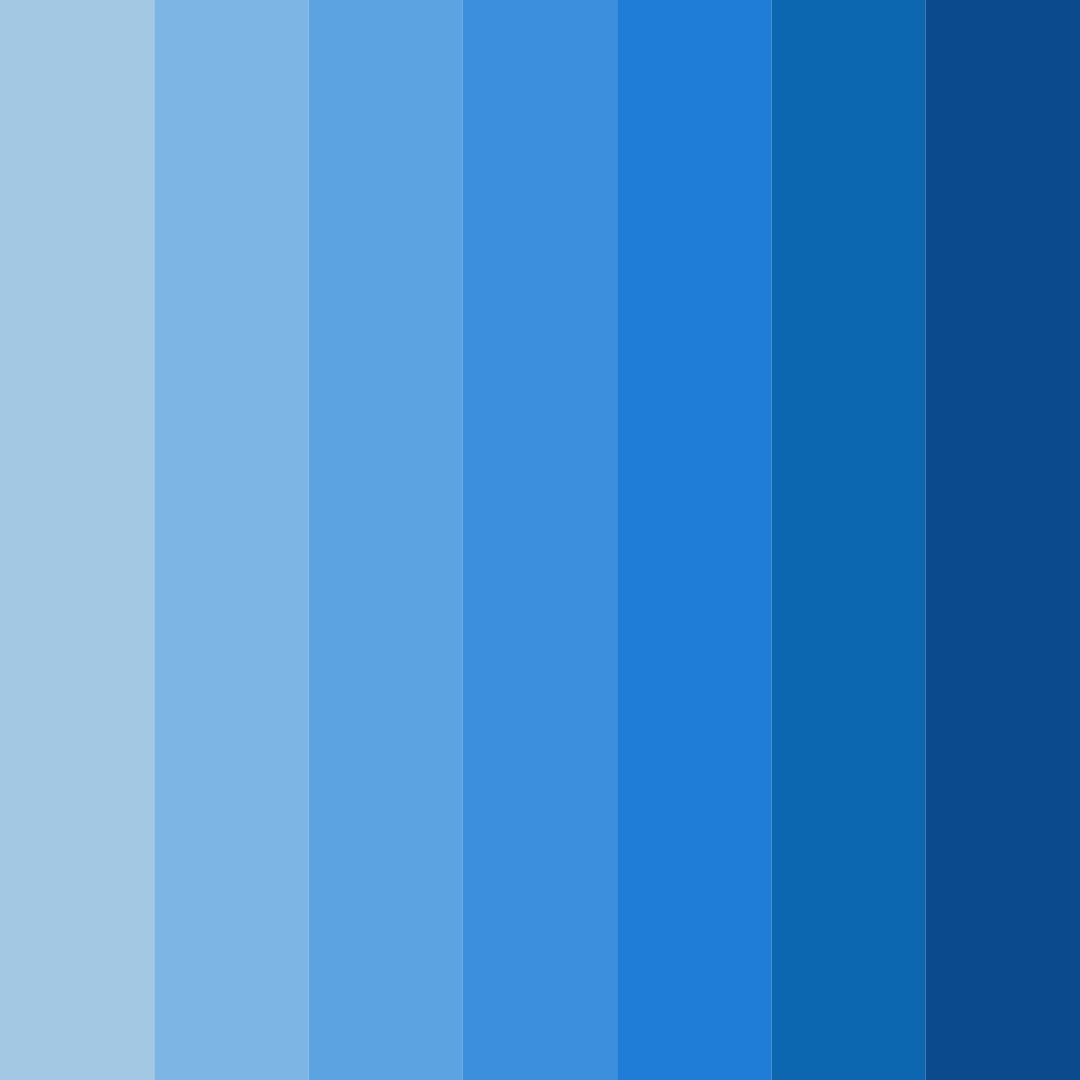 Download future blue color palette PNG image (square)