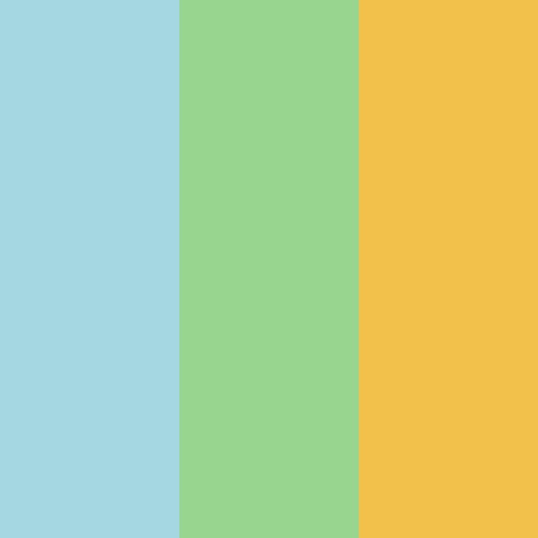 Download sky green gold color palette PNG image (square)