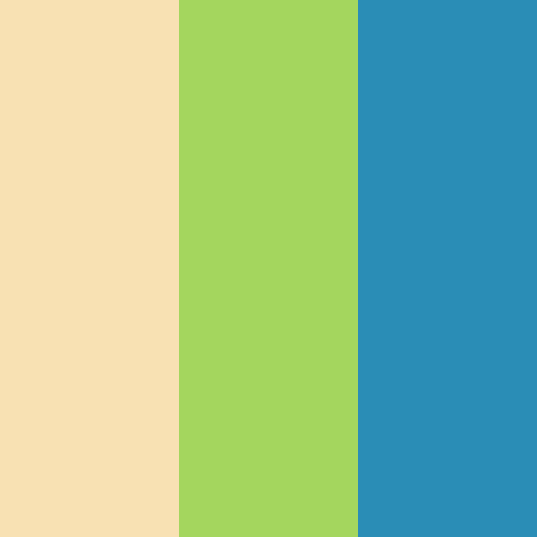 Download golden cream garden color palette PNG image (square)