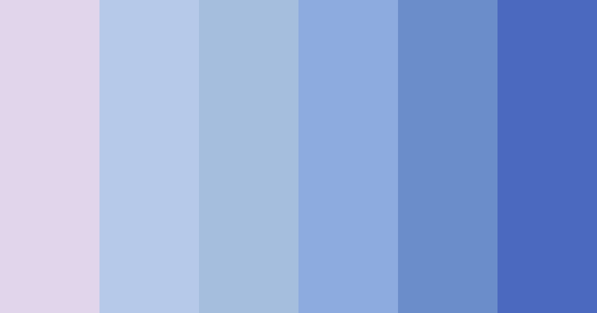 Download dreamy twilight color palette PNG image (landscape)