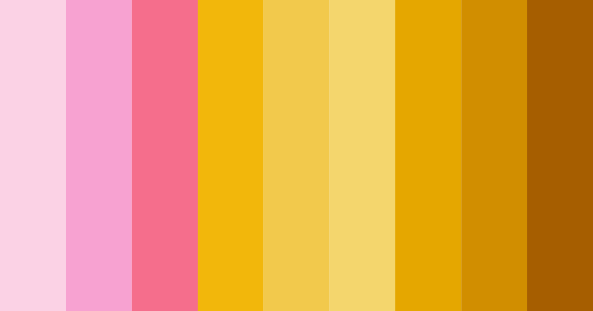 Download sunset dreams color palette PNG image (landscape)