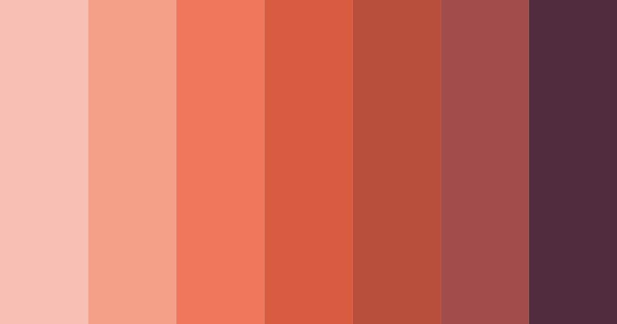 Download red mess color palette PNG image (landscape)
