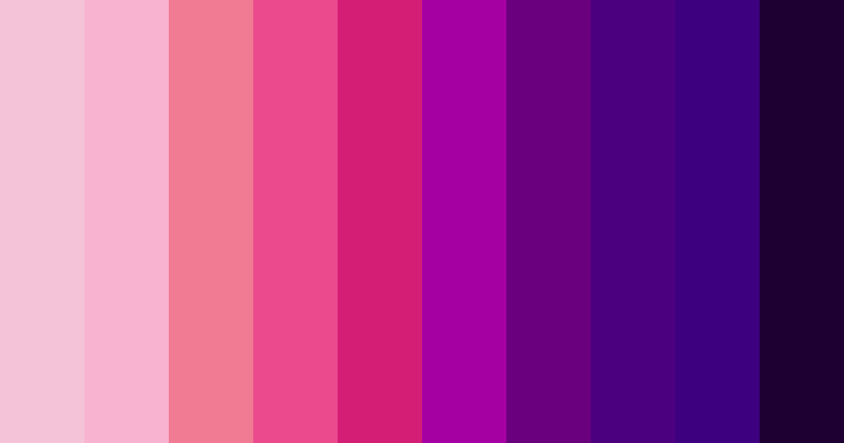 Download pink blue dream color palette PNG image (landscape)
