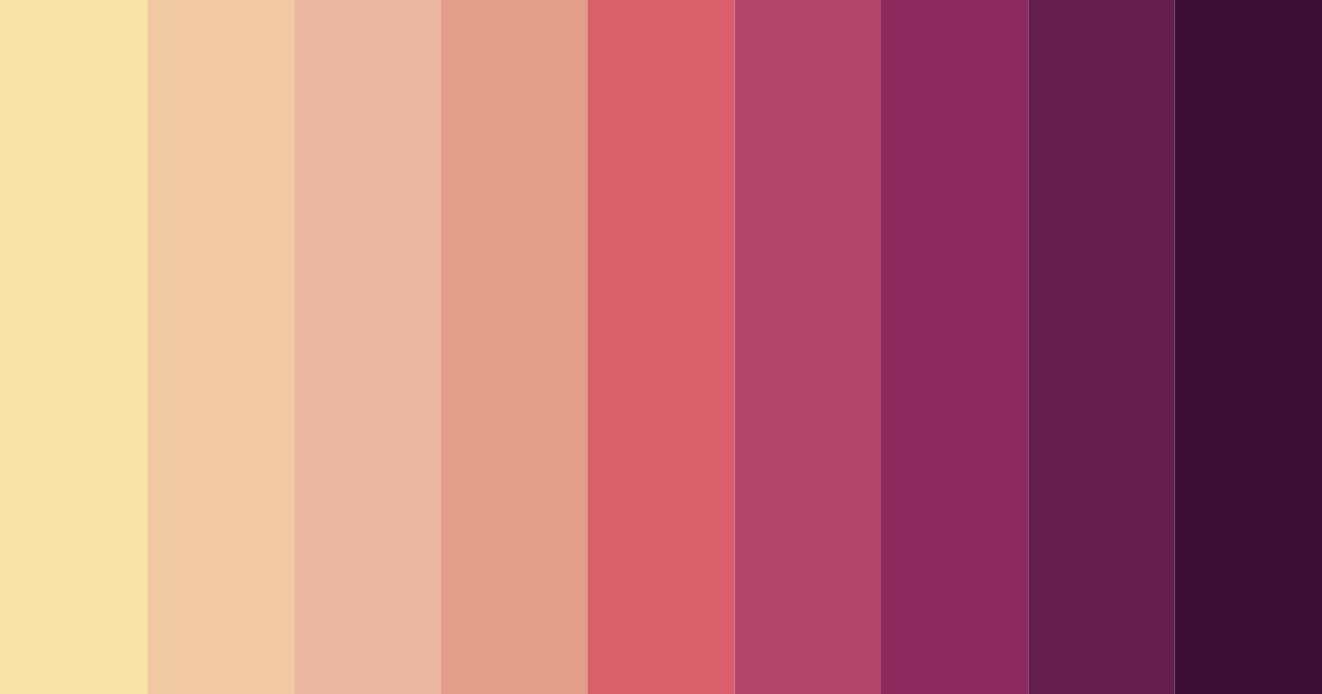 Download autumn blush color palette PNG image (landscape)