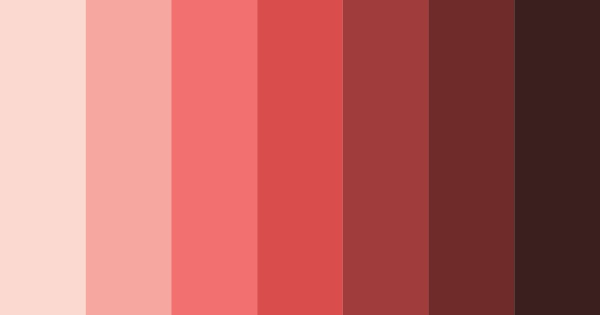 Download blushing ember color palette PNG image (landscape)