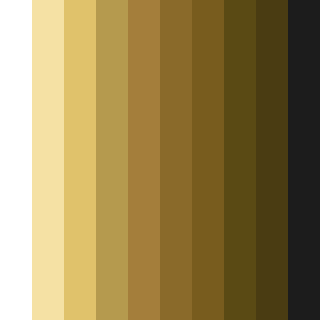Download earthy sunlight color palette PNG image (square)