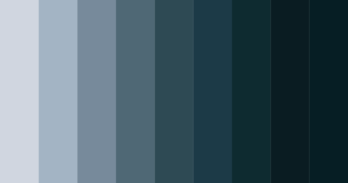 Download misty depths color palette PNG image (landscape)