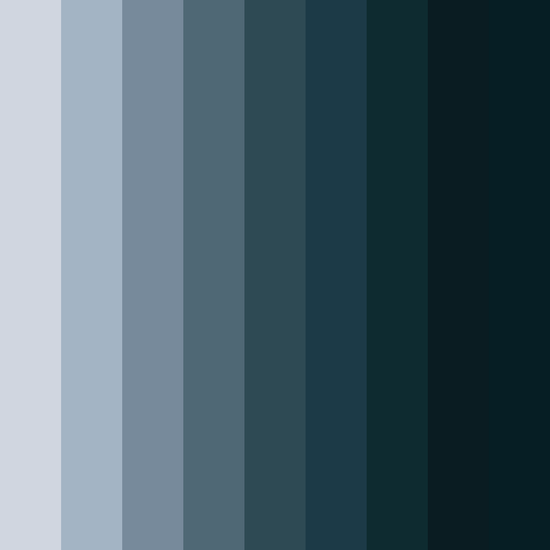 Download misty depths color palette PNG image (square)