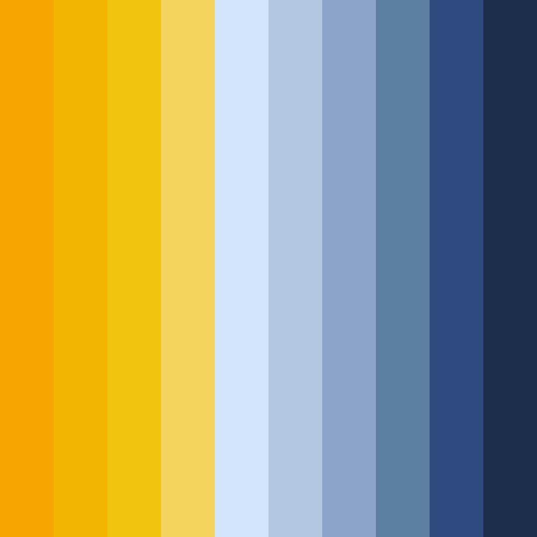 Download navy blue and vibrant orange color palette PNG image (square)