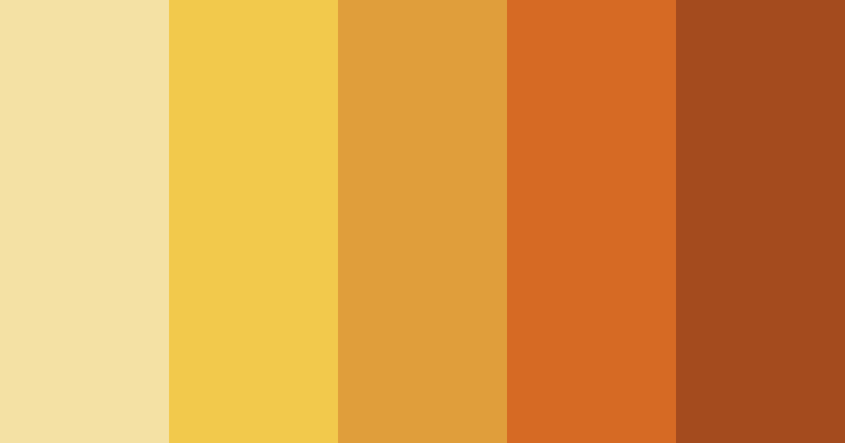 Download sunset harvest color palette PNG image (landscape)
