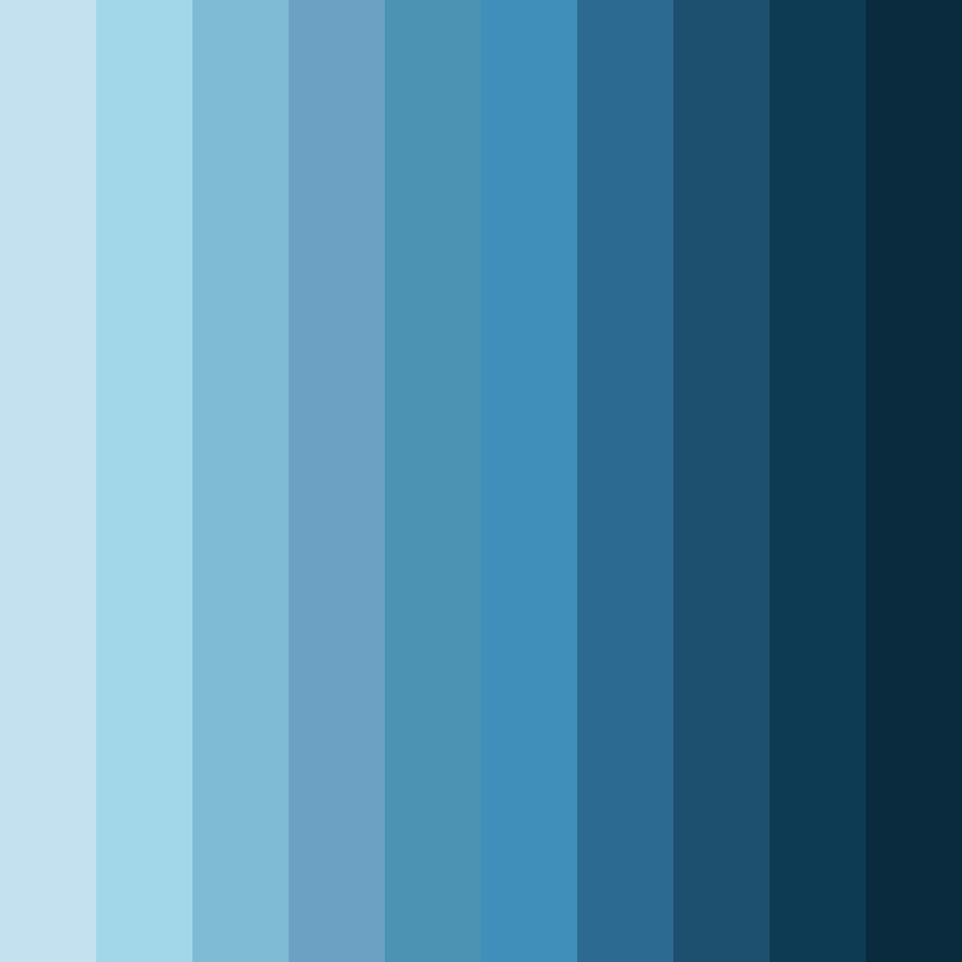 Download blue eyes color palette PNG image (square)