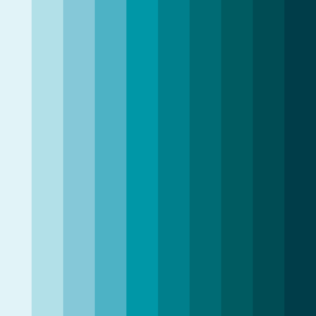Download blue lens color palette PNG image (square)