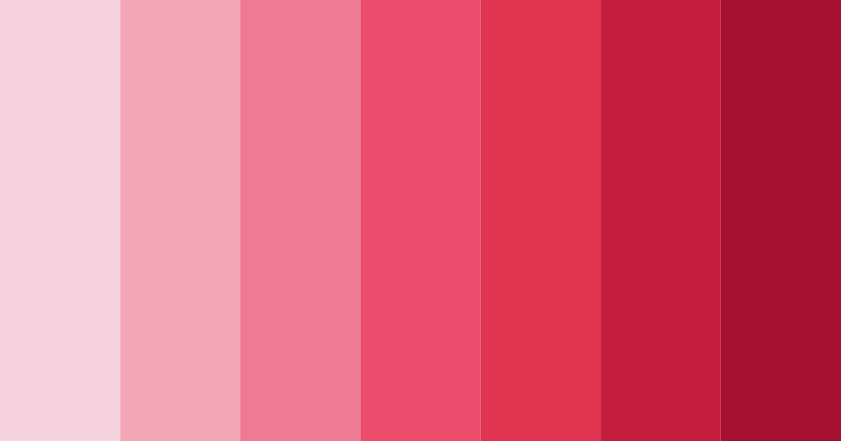 Download soft pink color palette PNG image (landscape)