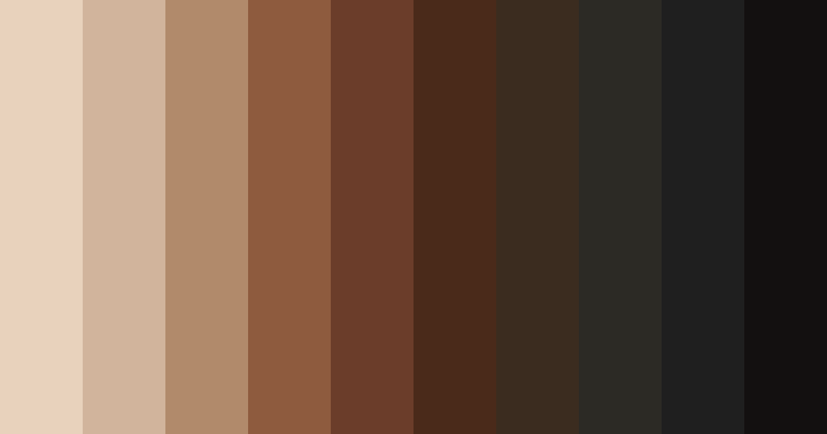 Download timberland tones color palette PNG image (landscape)