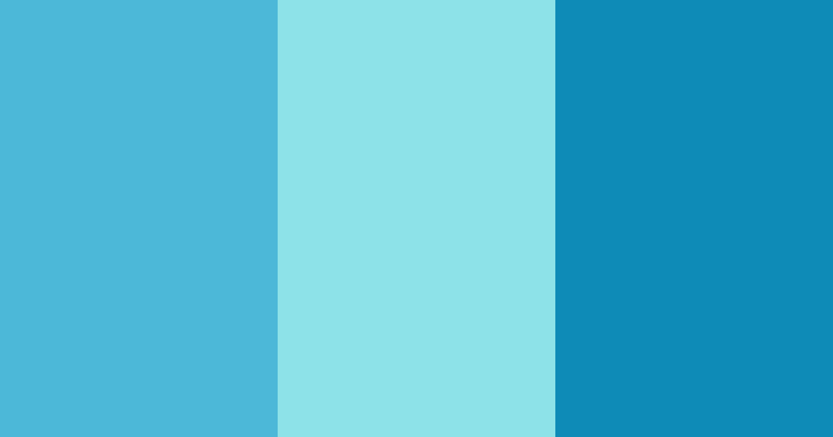 Download aqua dreams color palette PNG image (landscape)