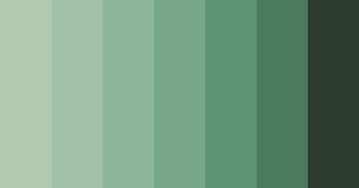 Download forest whisper color palette PNG image (landscape)