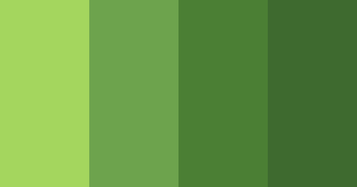 Download emerald rainforest color palette PNG image (landscape)