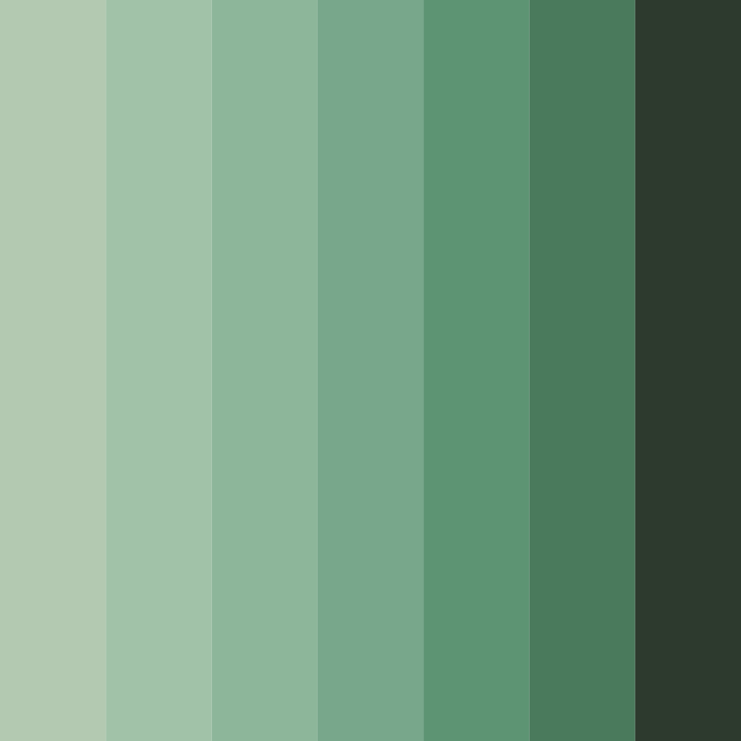 Download forest whisper color palette PNG image (square)