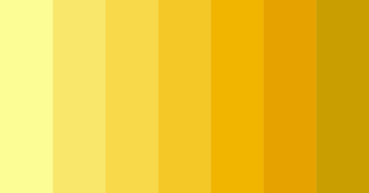 Download lemonade sunshine color palette PNG image (landscape)