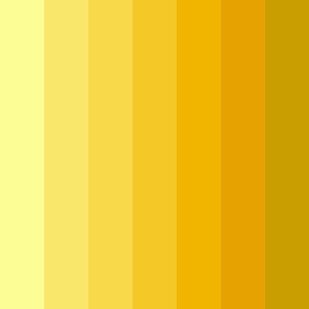 Download lemonade sunshine color palette PNG image (square)