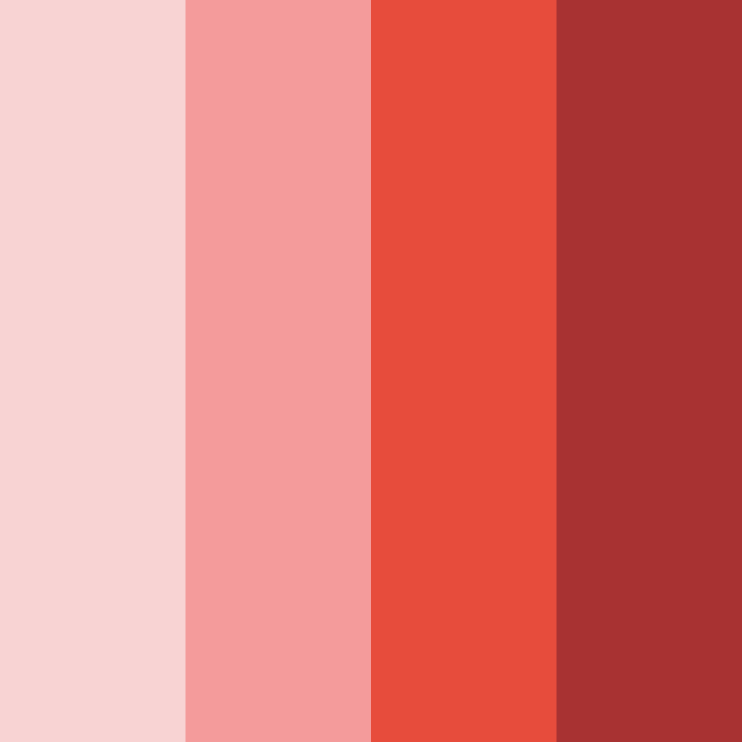Download crimson serenade color palette PNG image (square)