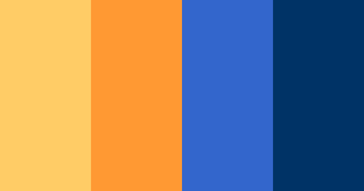Download blue and orange sunset color palette PNG image (landscape)