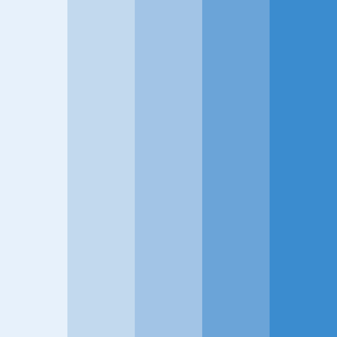 Download light blue color palette PNG image (square)