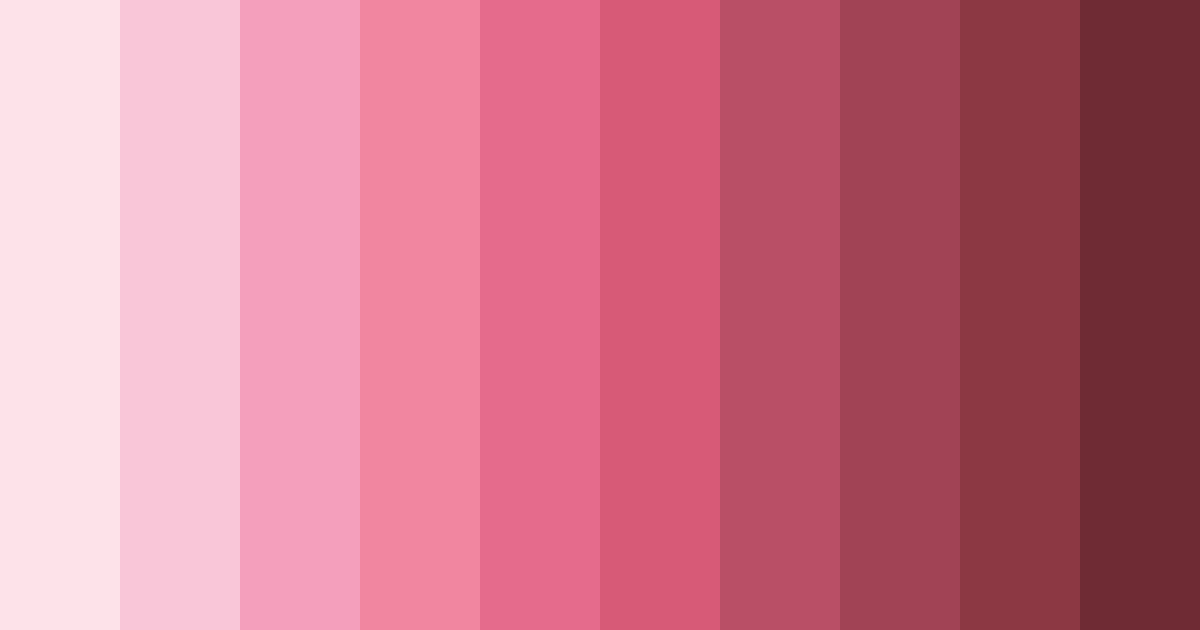 Download blush blossom color palette PNG image (landscape)