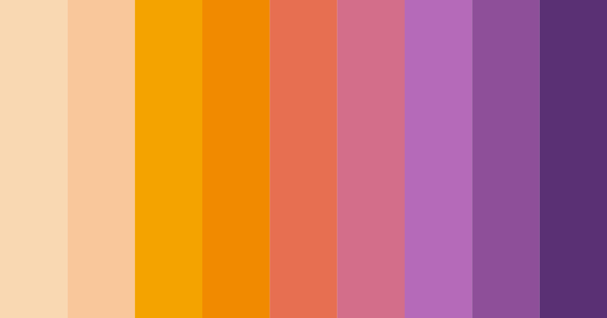 Download doughnut dreams color palette PNG image (landscape)