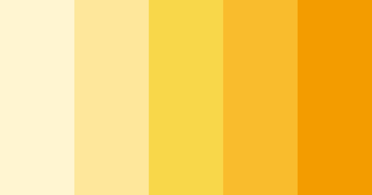 Download sunny citrus dream color palette PNG image (landscape)