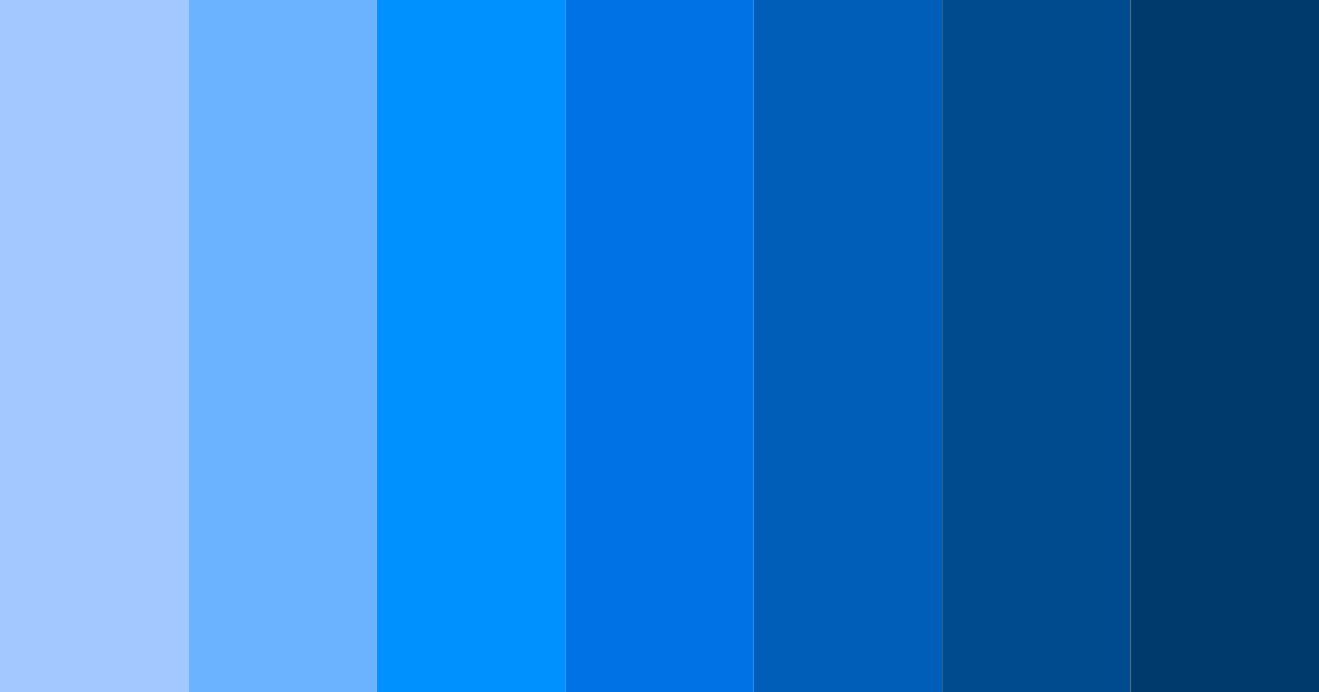 Download azure dreamscape color palette PNG image (landscape)