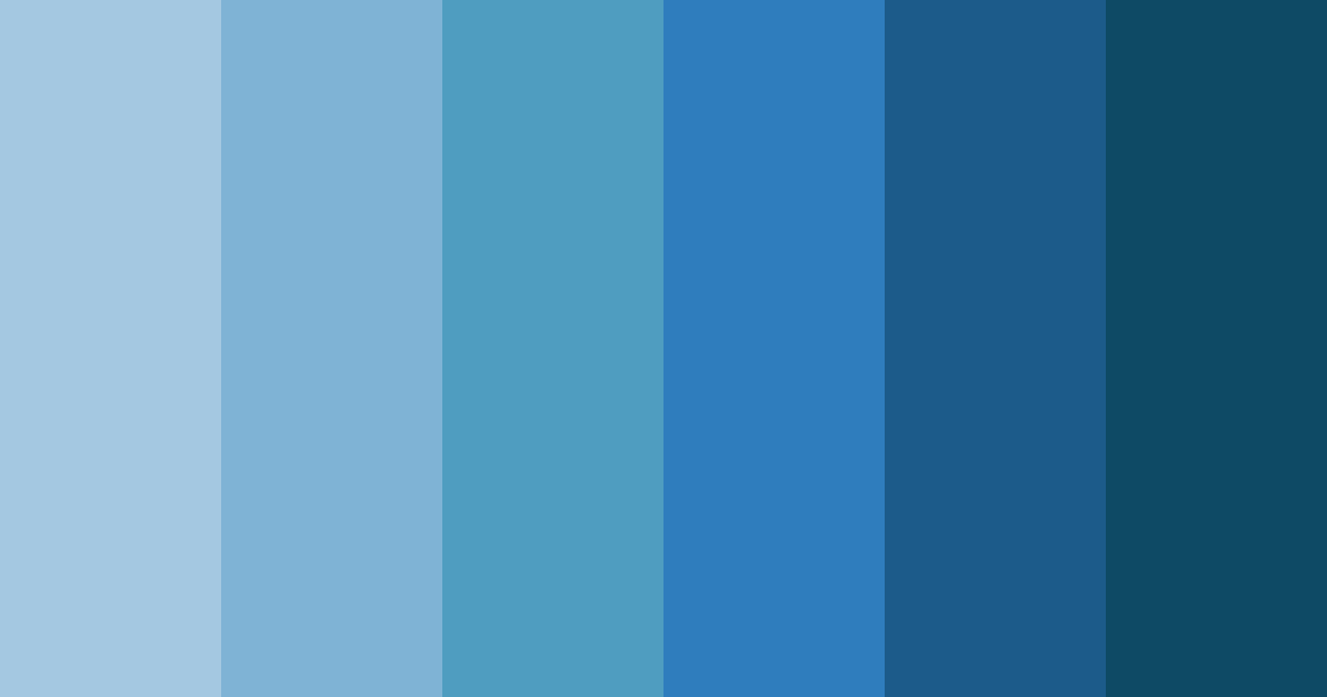 Download cerulean dreamscape color palette PNG image (landscape)