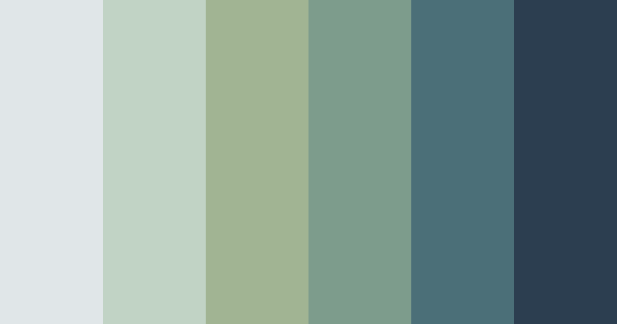 Download whispers of the woodland color palette PNG image (landscape)