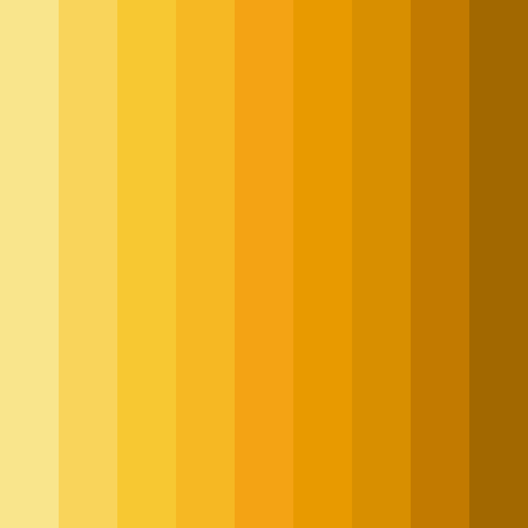 Download golden whiskers color palette PNG image (square)