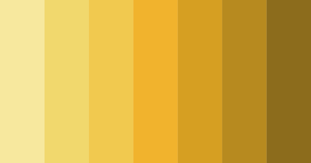 Download yellow cat color palette PNG image (landscape)