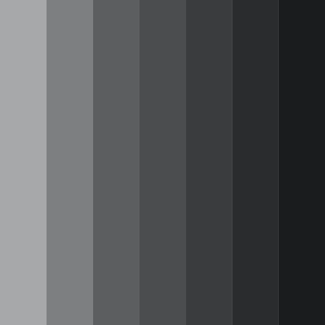 Download dark charcoal color palette PNG image (square)