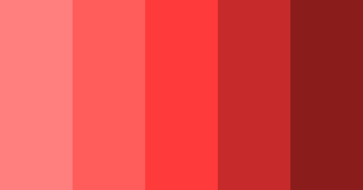 Download crimson ember color palette PNG image (landscape)