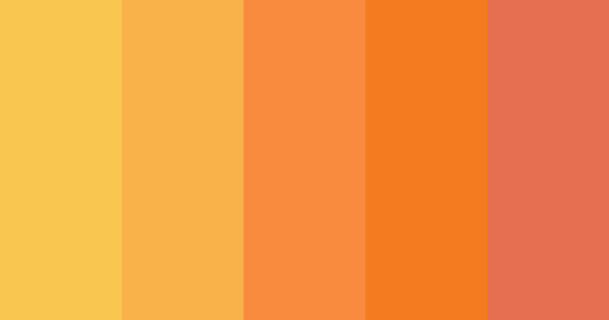 Download golden ember glow color palette PNG image (landscape)