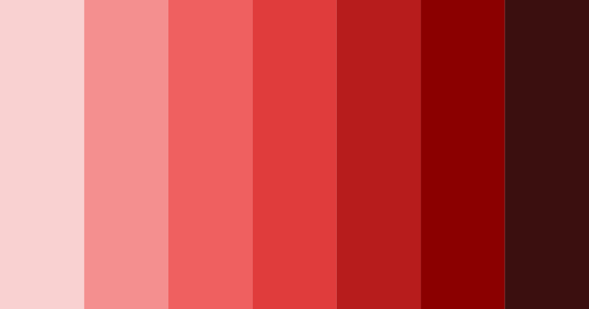 Download deep blood red color palette PNG image (landscape)