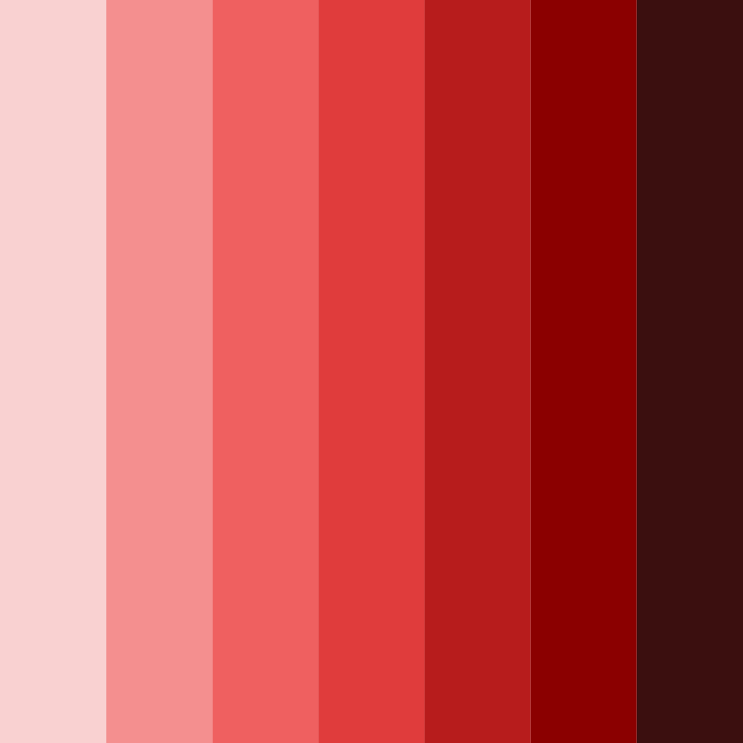 Download deep blood red color palette PNG image (square)