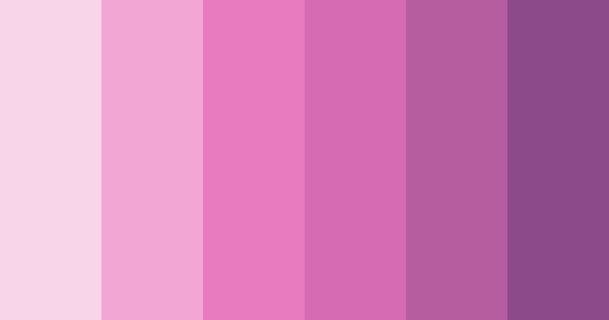 Download pink sprinkles color palette PNG image (landscape)