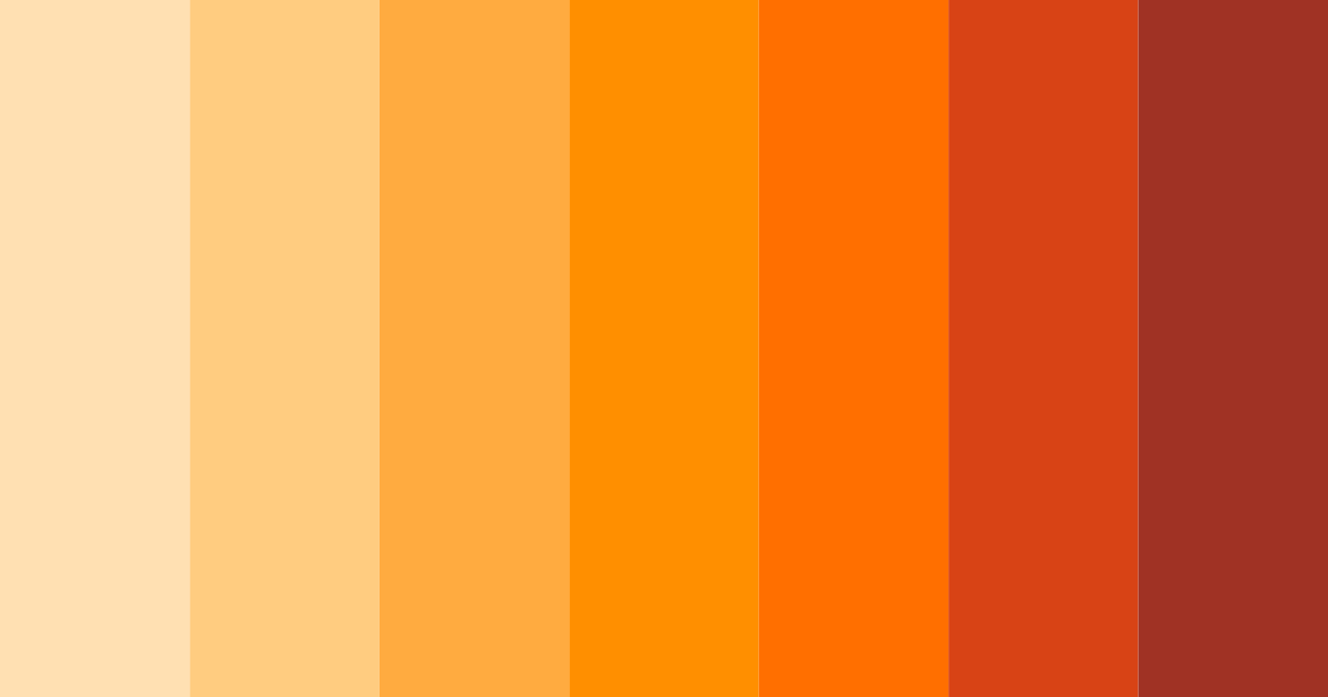 Download tropical sunrise delight color palette PNG image (landscape)