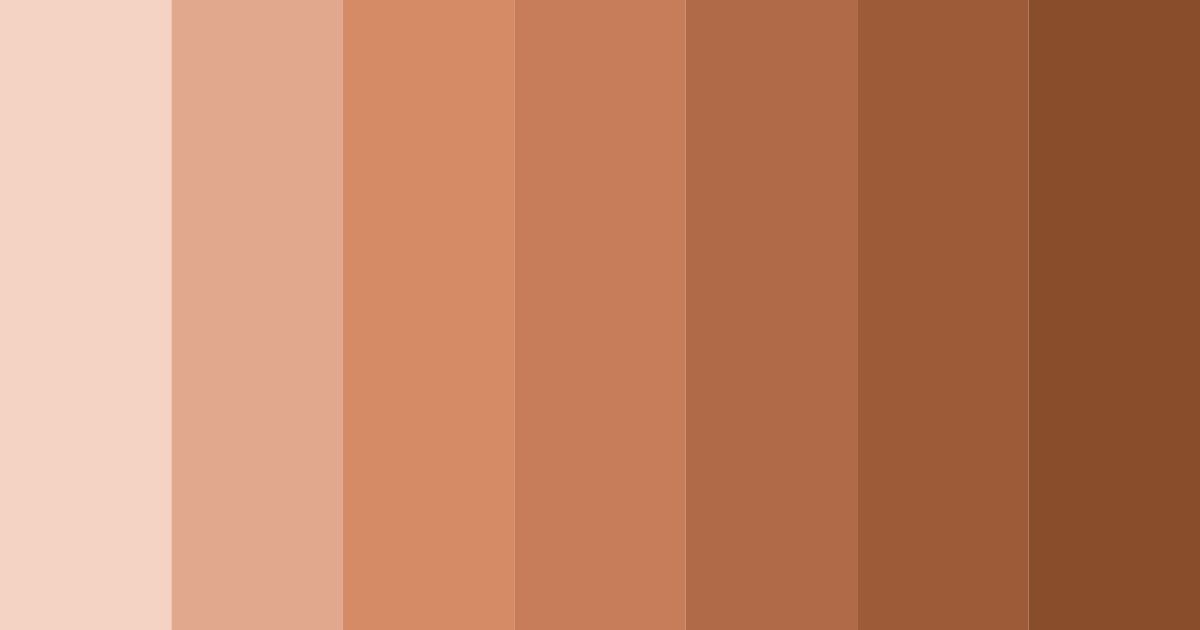 Download warm ember glow color palette PNG image (landscape)