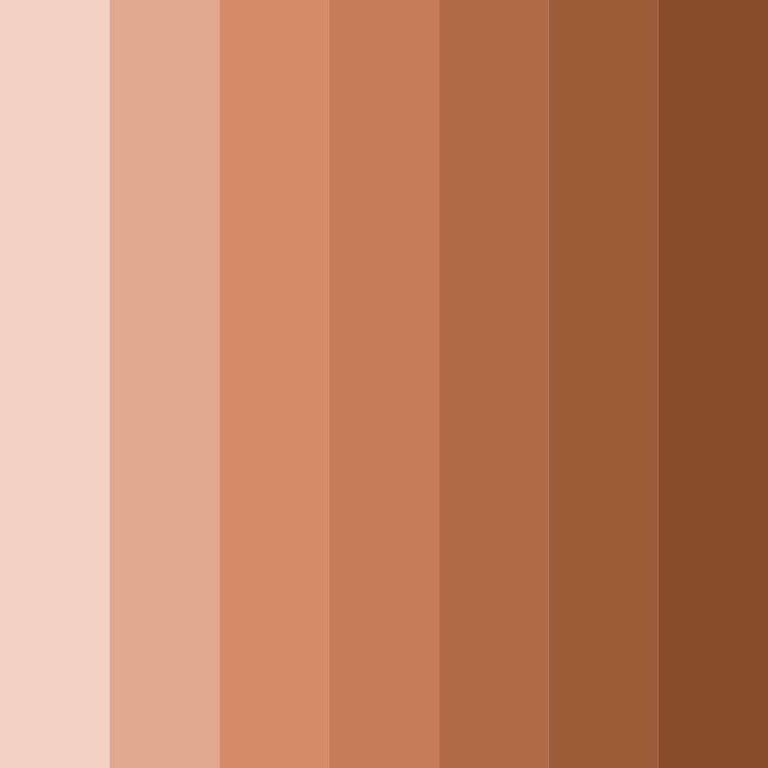Download warm ember glow color palette PNG image (square)